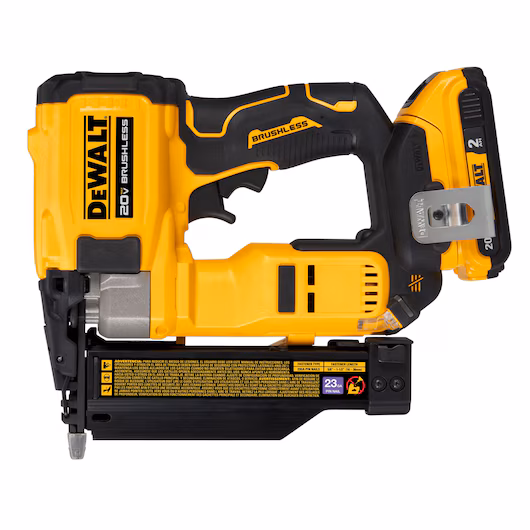 ATOMIC COMPACT SERIES™ 20V MAX* Brushless Cordless 23 Ga. Pin Nailer Kit