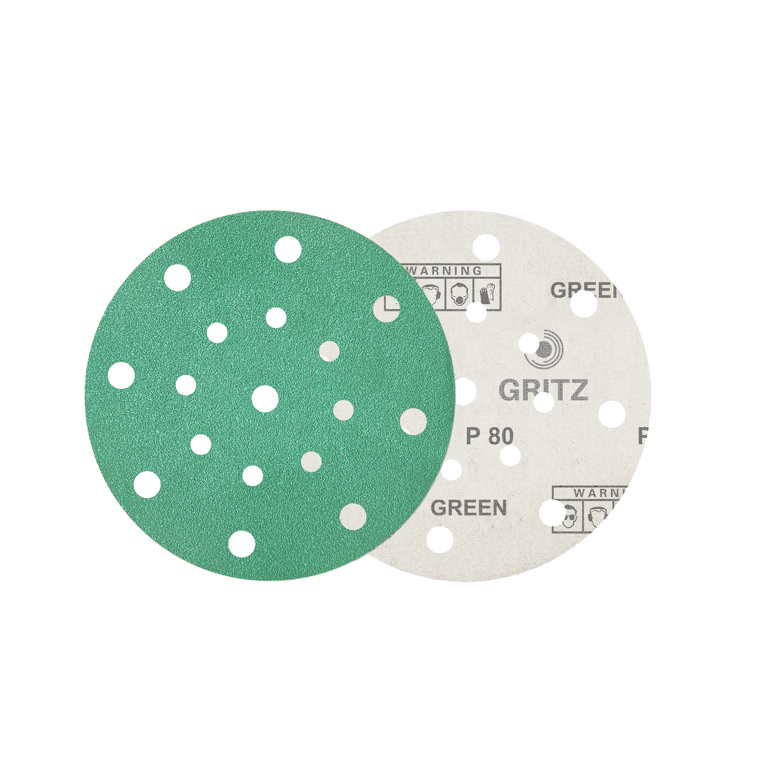 Green velcro disc